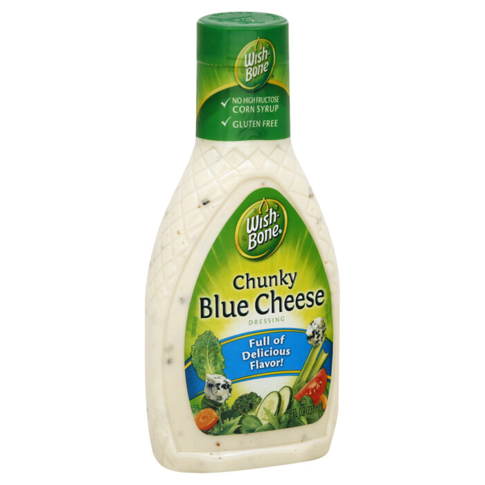 Wish-Bone, Chunky Blue Cheese Dressing, Case Of 12, 8 Fl Oz - Image 1