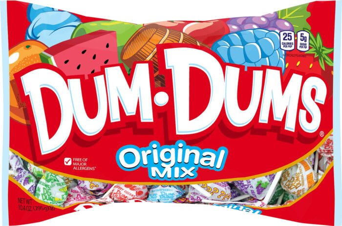 Spangler Candy, Dum Dums Original Mix Pops, Case Of 12, 10.4 Oz - Image 1