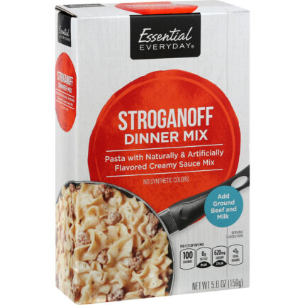 Essential Everyday, Stroganoff Dinner Mix, Case Of 12, 5.6 Oz