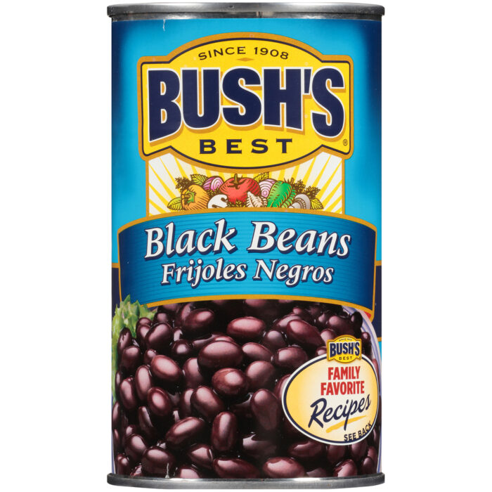 Bush'S, Black Beans Can, Case Of 12, 26.5 Oz - Image 1