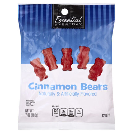 Essential Everyday, Cinnamon Bears Candy, Case Of 12, 7 Oz