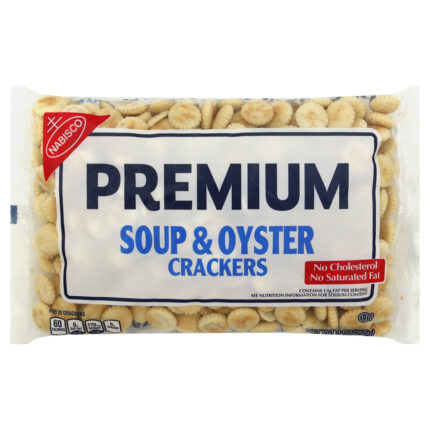 Premium, Soup & Oyster Crackers, Case Of 12, 9 Oz
