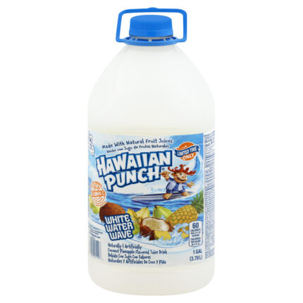 Hawaiian Punch, Juice Drink White Water Wave, Case Of 4, 128 Fl Oz