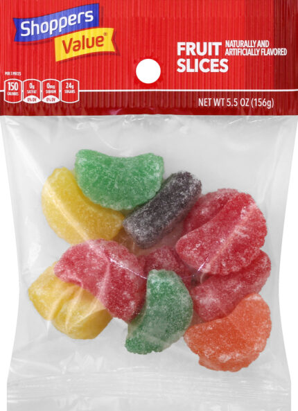 Shoppers Value, Fruit Slices, Case Of 12, 5.5 Oz
