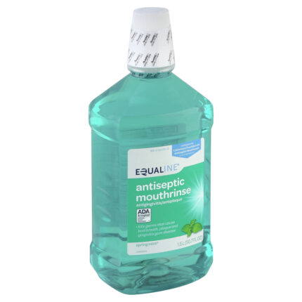 Equaline, Antiseptic Mouth Rinse Spring Mint, Case Of 6, 1.5 Lt