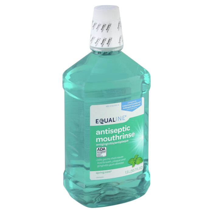 Equaline, Antiseptic Mouth Rinse Spring Mint, Case Of 6, 1.5 Lt - Image 1