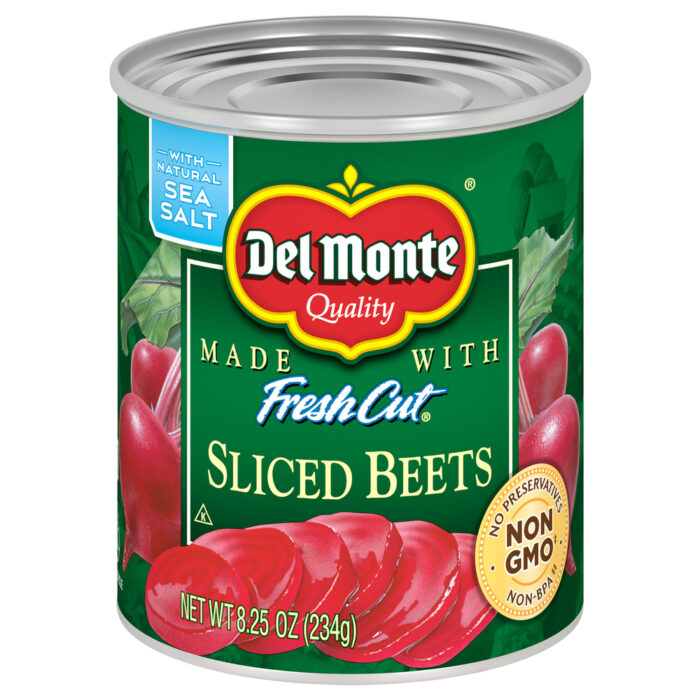 Del Monte, Fresh Cut Sliced Beets Can, Case Of 12, 8.25 Oz - Image 1