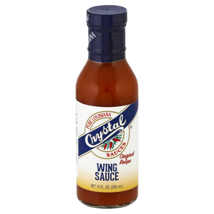 Crystal Sauces, Wing Sauce, Case Of 12, 12 Fl Oz - Image 1