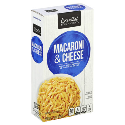 Essential Everyday, Macaroni And Cheese, Case Of 24, 7.25 Oz