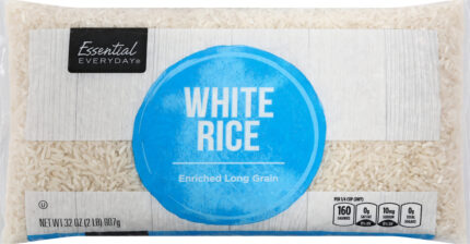 Essential Everyday, Rice White, Case Of 12, 32 Oz