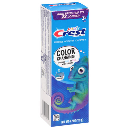 Crest, Kids Bubblegum Fluoride Anticavity Toothpaste, Case Of 6, 4.2 Oz