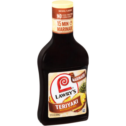 Lawry'S, Teriyaki Marinade Bottle, Case Of 6, 12 Fl Oz