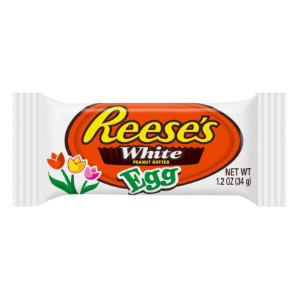 Reese'S, White Peanut Butter Peanut Butter Egg, Case Of 216, 1.2 Oz