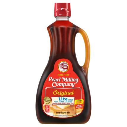 Pearl Milling Company, Lite Syrup Original, Case Of 12, 24 Oz