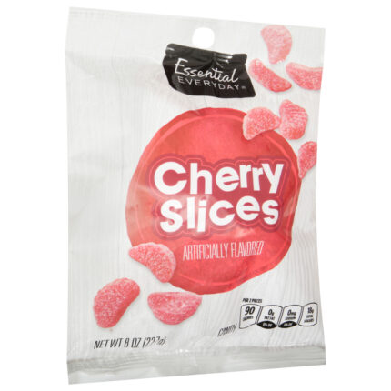 Essential Everyday, Cherry Slices Candy, Case Of 12, 8 Oz