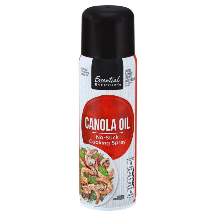 Essential Everyday, Canola Oil No Stick Cooking Spray, Case Of 12, 6 Oz - Image 1