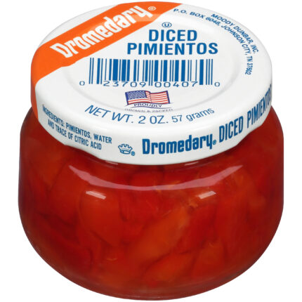 Dromedary, Diced Pimientos, Case Of 24, 2 Oz