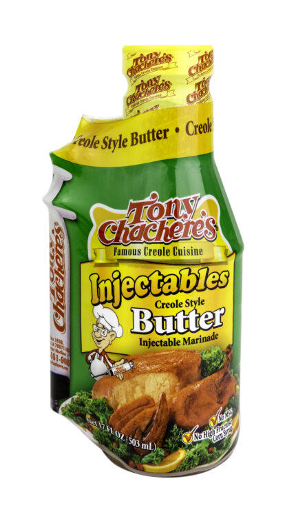 Tony Chacheres, Creole Style Butter Injectable Marinade, Case Of 6, 17 Oz