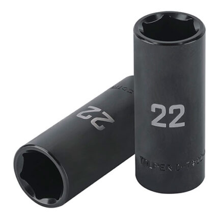 1/2" Drive, 22Mm, Deep Impact Socket