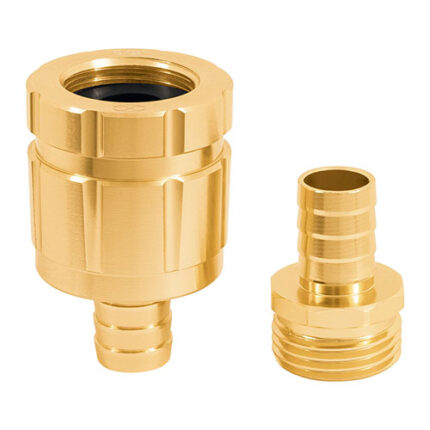 *** 5/8" Alum Hd Male/Female Hose Conn Set                         Special Order Item (Extended Lead Time 35-50 Days)