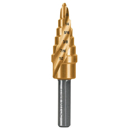 *** Truper Expert 6 Step Titanium Drill Bit                         Special Order Item (Extended Lead Time 35-50 Days)
