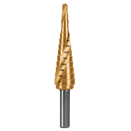 *** Truper Expert 13 Step Titanium Drill Bit                         Special Order Item (Extended Lead Time 35-50 Days)