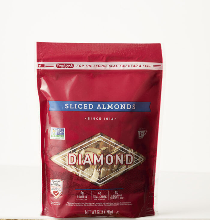 Diamond Of California, Sliced California Almonds, Case Of 12, 6 Oz - Image 1
