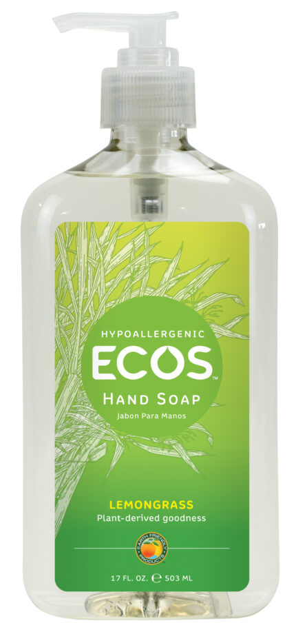 Ecos Hand Soap,Lemongrass 17 Fz