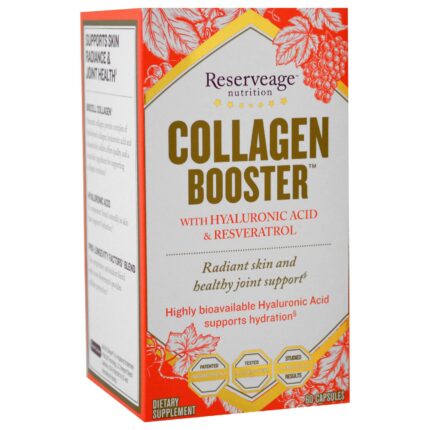 Reserv Supp,Collagen,Ha,Resv,Bst 60 Vcap