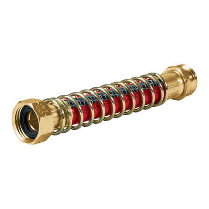 Hose Connector With Spring Guard