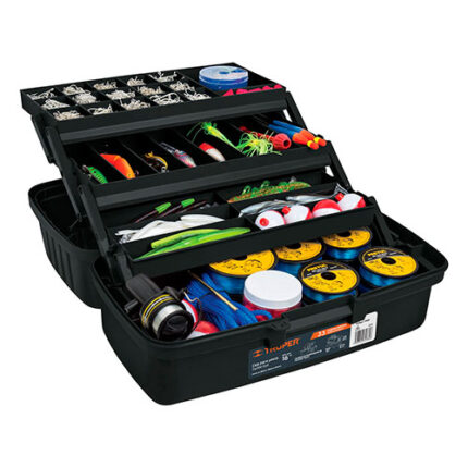 16", Orange, Tackle Box