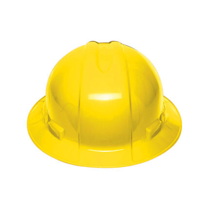 Yellow, Full Brim Safety Helmet