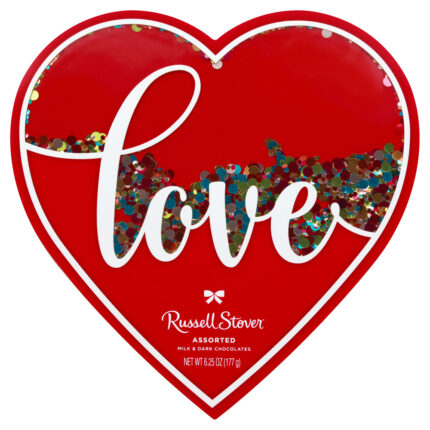 Russell Stover, Chocolate Milk And Dark Assorted, Case Of 3, 6.25 Oz