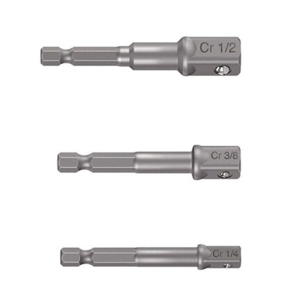 /4", 3/8" & 1/2",Socket Adapter Bit Set