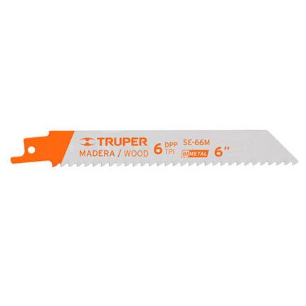 6", 6 Tpi, Reciprocating Saw Blade (2Pc)