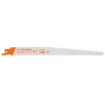 9", 6 Tpi, Reciprocating Saw Blade (2Pc)