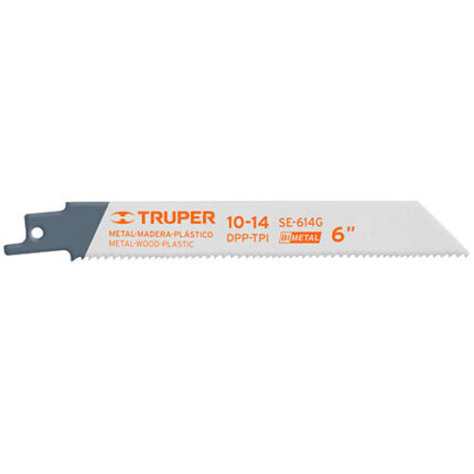 *** 6", 1-14 Tpi, Reciprocating Saw Blade (2Pc)                         Special Order Item (Extended Lead Time 35-50 Days)