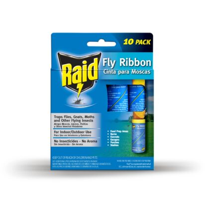 Raid, Fly Ribbons, Case Of 24, 10 Ct