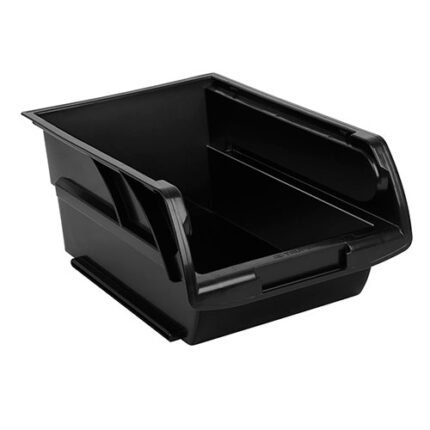 Large, Plastic, Stackable Storage Bin
