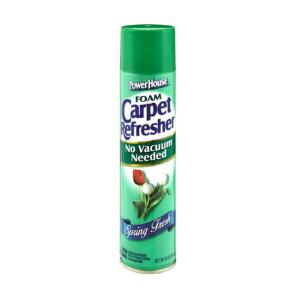 Power House, Foam Carpet Refresher Spring Fresh, Case Of 12, 9 Fl Oz