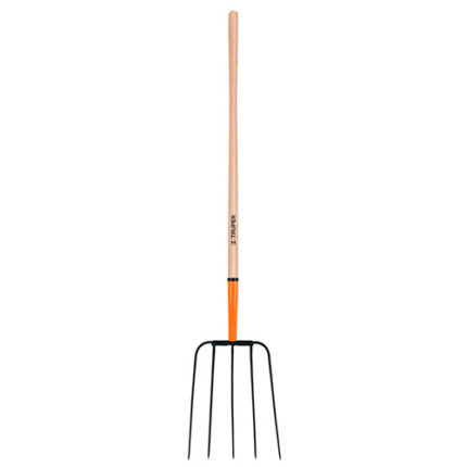 54" Handle 5 Steel Tines Manure Fork