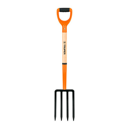 30" Handle 4 Steel Tines Spading Fork