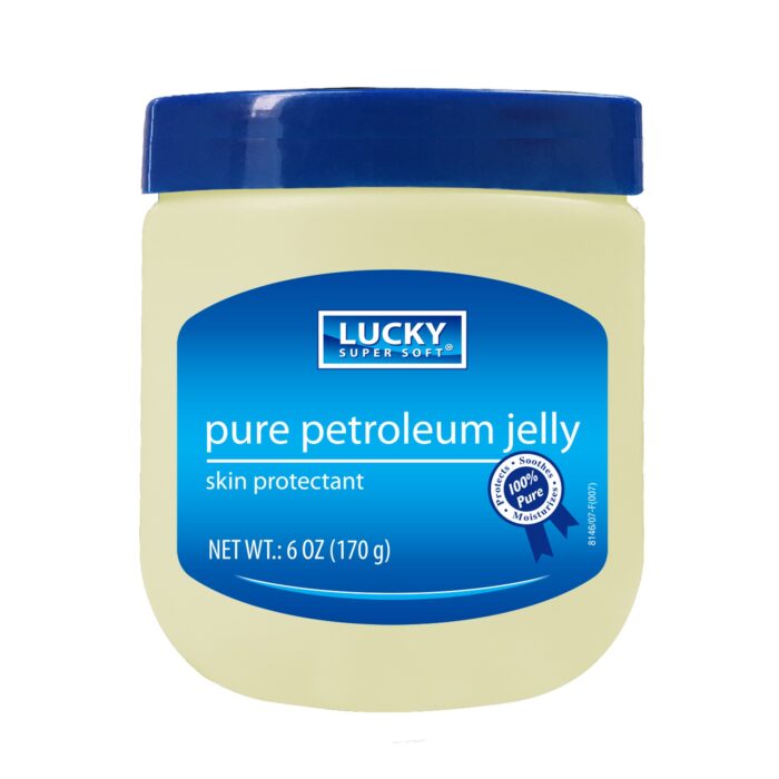 Lucky, White Petroleum Jelly, Case Of 12, 6 Oz - Image 1