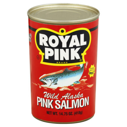 Trident, Royal Pink Salmon Wild Alaska, Case Of 12, 14.75 Oz