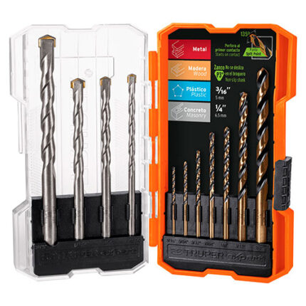 11 Mixed Drill Bits Set