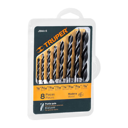 Wood Drill Bit Set 8 Pieces