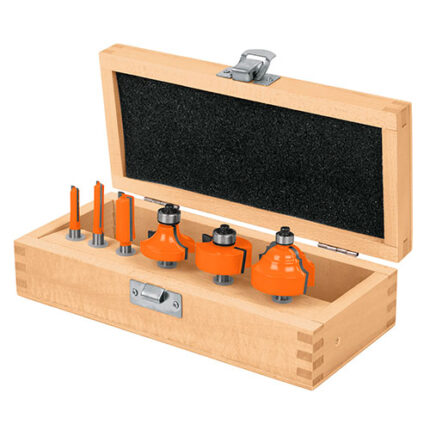 *** Router Bit Set, 6 Pieces                         Special Order Item (Extended Lead Time 35-50 Days)