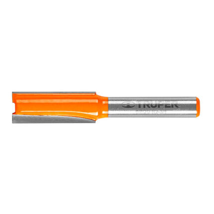 3/8" Double Flute Straight Router Bit