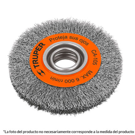 6 X 1-1/8" Wire Wheel Brush