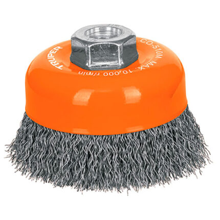 4 X .55" Metric Crimped Cup Brush